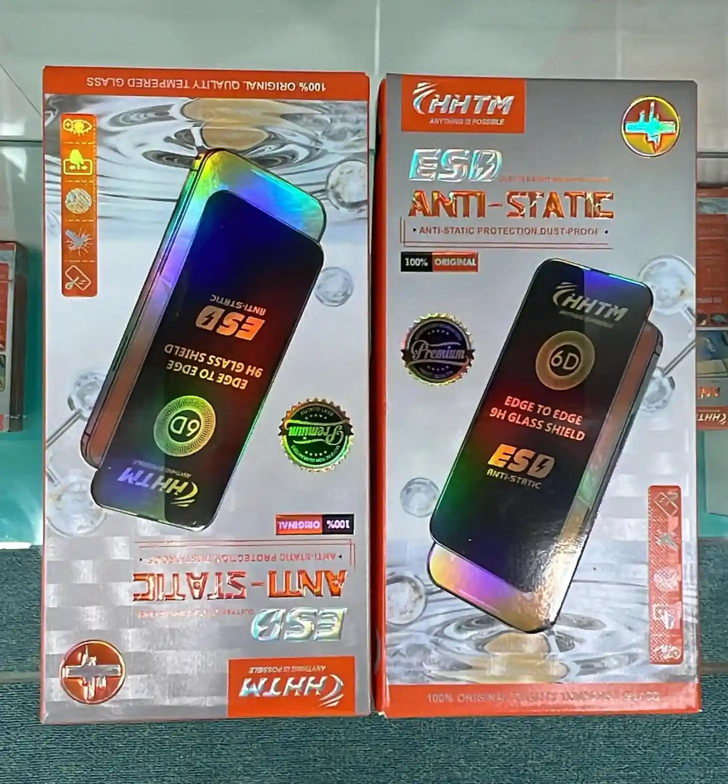 MOTO HTM Anti-Static Tempered Glass Screen Protector | 100% Original Imported Quality