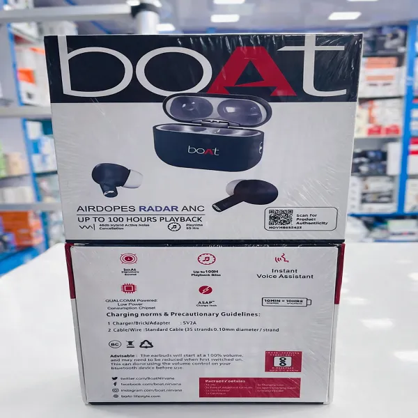 boAt Airdopes – ANC True Wireless Earbuds | 3 Months Guarantee