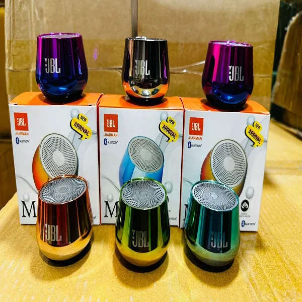 MP5 Mini JBL Speaker – Metallic Cup Design | Colorful Bluetooth Mini Speaker New Arrival!